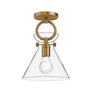 One Light Semi-Flush Mount by Alora