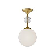 One Light Semi-Flush Mount by Alora