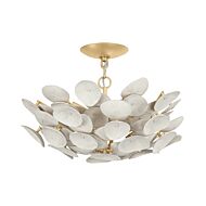 Three Light Semi Flush Mount by Corbett Lighting