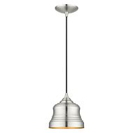 Endicott 1-Light Pendant in Brushed Nickel