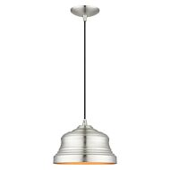 Endicott 1-Light Pendant in Brushed Nickel