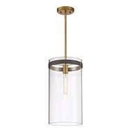 Reflecta 1-Light Pendant in Old Satin Brass