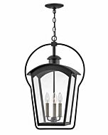 Hinkley Yale 3-Light Outdoor Light In Black