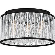 Five Light Flush Mount by Quoizel