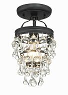 One Light Semi Flush Mount by Crystorama