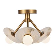 LED Semi Flush Mount by Alora