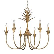 Six Light Chandelier by Golden