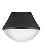 Haddie 1-Light LED Flush Mount in Black