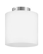 Pippa 1-Light LED Flush Mount in Polished Nickel