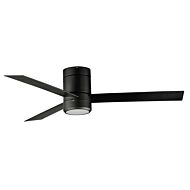 Tanker 1-Light 52" Ceiling Fan Light Kit in Black