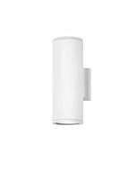 Hinkley Silo 2-Light Outdoor Light In Satin White