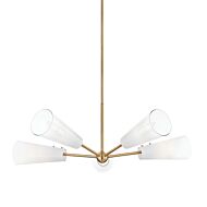 Five Light Chandelier by Troy Lighting