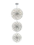 Vera 74-Light 7Chandelier in Chrome