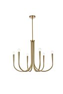 Layne 6-Light Chandelier in Gold