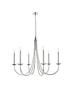 Cohen 6-Light Chandelier in Chrome