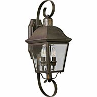 Andover 2-Light Wall Lantern in Antique Bronze