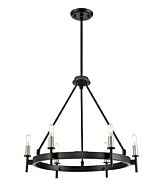 DVI Cambrai 6-Light Chandelier in Ebony