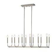 DVI Olivia 12-Light Linear Pendant in Multiple Finishes and Platinum