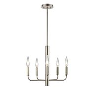 DVI Olivia 5-Light Chandelier in Multiple Finishes and Platinum