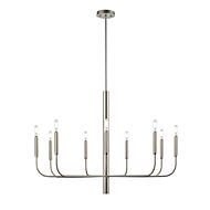 DVI Olivia 9-Light Chandelier in Multiple Finishes and Platinum