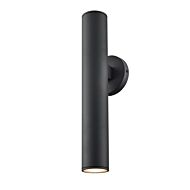 DVI Pond Inlet Outdoor 2-Light Outdoor Wall Sconce in Multiple Finishes Outdoor and Black