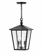 Hinkley Huntersfield 3-Light Outdoor Light In Black