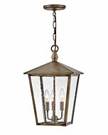 Hinkley Huntersfield 3-Light Outdoor Light In Burnished Bronze