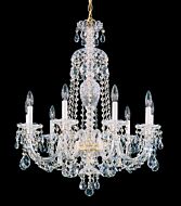 Nine Light Chandelier by Schonbek