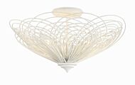 Three Light Semi Flush Mount by Crystorama