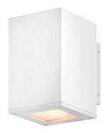 Tetra 1-Light LED Wall Mount in Textured White