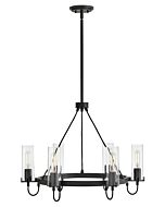 Ryden 6-Light LED Chandelier in Black