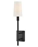 Fenwick 1-Light LED Wall Sconce in Black