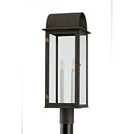 Two Light Outdoor Post Mount by Troy Lighting