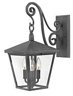 Hinkley Trellis 3-Light Outdoor Light In Aged Zinc