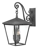 Hinkley Trellis 4-Light Outdoor Light In Aged Zinc