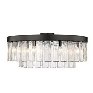 Nine Light Semi-Flush Mount by Golden