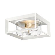 Two Light Outdoor Flush Mount by Golden