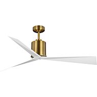 Paso 60" Outdoor Ceiling Fan in Vintage Brass