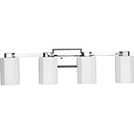 Estrada 4-Light Bathroom Vanity Light & Vanity in Polished Chrome