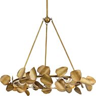 Laurel 6-Light Chandelier in Gold Ombre