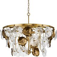 Loretta 9-Light Chandelier in Gold Ombre