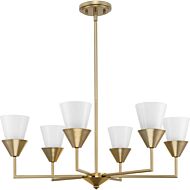 Pinellas 6-Light Chandelier in Soft Gold