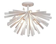 Six Light Flush Mount by Metropolitan