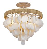 Four Light Semi Flush Mount by Metropolitan