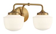 Two Light Bath Vanity by Minka-Lavery