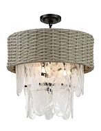 Six Light Semi Flush Mount by Minka-Lavery