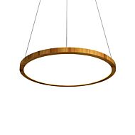 Naia LED Pendant in Teak