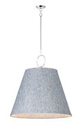 Maxim Acoustic Pendant Light in Satin Nickel