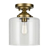 One Light Semi Flush Mount by Kichler