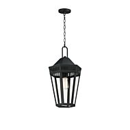 Oxford 1-Light Outdoor Pendant in Black